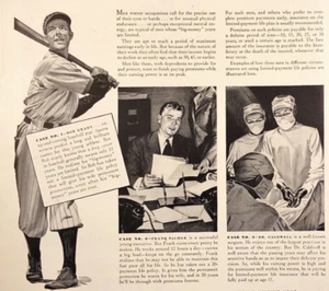 Prudential Insurance 1942 "Big Money" años limitados anuncio impreso vintage - Imagen 1 de 7