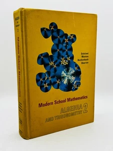 Modern School Mathematics Algebra 2 and Trigonometry Teacher's Edition-Dolciani - Picture 1 of 12