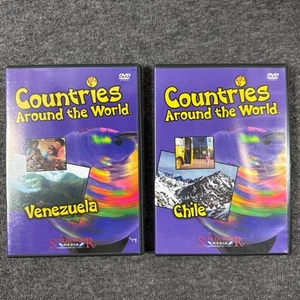 Countries Around the World Venezuela & Chile DVD Schlessinger Media Educational - Picture 1 of 7