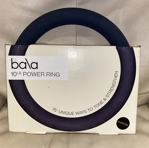 Bala 10LB CHARCOAL BLACK Power Ring Tone  & Strengthen Exercise Weight  NEW - Picture 1 of 6