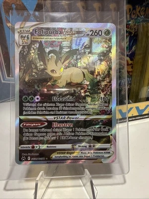 Pokémon Zenit der Könige Folipurba VSTAR GG35/GG70 Deutsch Karte TCG - Bild 1 von 2