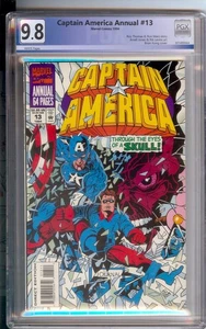 CAPITÁN AMÉRICA ANUAL #13. PGX 9,8 - Imagen 1 de 2