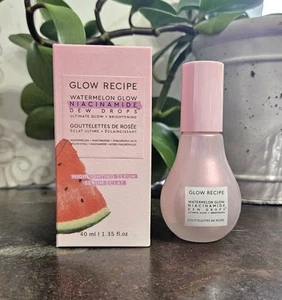 Glow Recipe Watermelon Glow Niacinamide Dew Drops 1.35oz/40ml Full Size NIB! - Picture 1 of 4