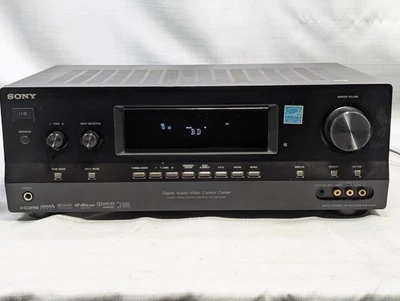 Sony STR-DH800 7.1 Channel Home Theater A/V Receiver Tested Working No Remote - Image 1 of 4