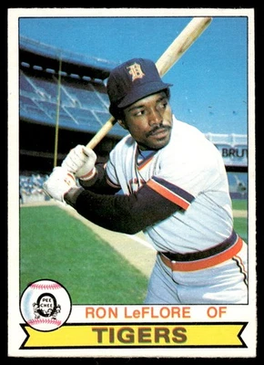 1979 O-Pee-Chee Ron LeFlore Detroit Tigers #348 - Image 1 of 2