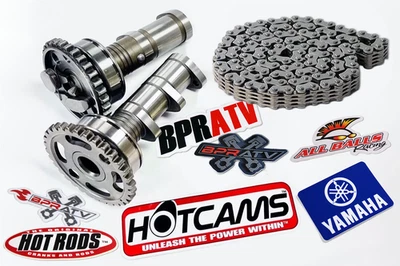 2018 2019 Yamaha YZ450F Stage 2 Hot Cams Intake Exhaust Camshafts + Timing Chain - Image 1 of 4