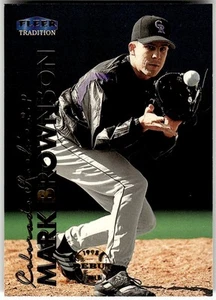 1999 Fleer Tradition #353 Mark Brownson - Picture 1 of 1