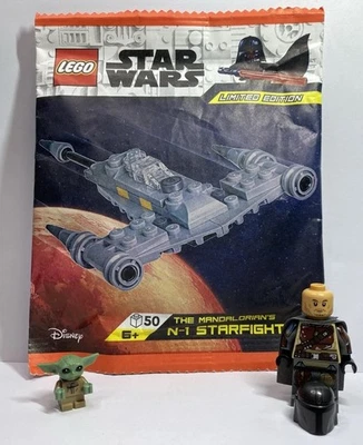 Lego Star Wars UCS Din Djarin Grogu N-1 Polybag Minifigure Lot (Read Description - Image 1 of 4