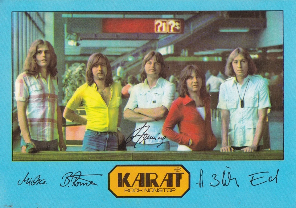 Autogramm - Karat - DDR-Karte - Bild 1 von 1