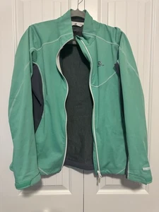Salomon Damen Softshell-Laufjacke Windstopper grün türkis Größe Large (L) - Bild 1 von 6