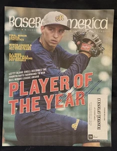 BLAKE SNELL  Autograph - signed "Baseball America" magazine  - Dodgers! - Picture 1 of 3