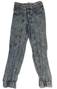BARDOT Acid Wash Vintage Retro Splice Seam Jeans Size 26 - Picture 1 of 9