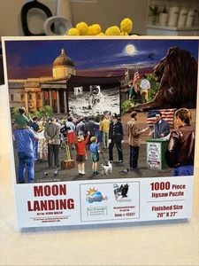 SunsOut Mondlandung 1969 1000 Teile Puzzle von Kevin Walsh - Bild 1 von 2