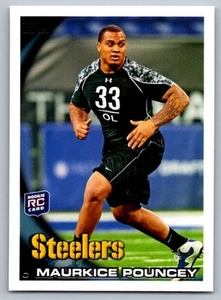 2010 Topps Maurkice Pouncey Rookie Pittsburgh Steelers #127 - Picture 1 of 2