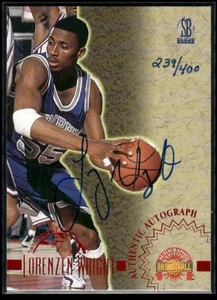 1996 Score Board Autographed #NNO Lorenzen Wright Autographs Red #/400 - Picture 1 of 2