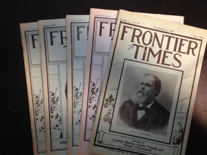 5 Magazine lot, Frontier Times. 1931-1933. - Imagen 1 de 4