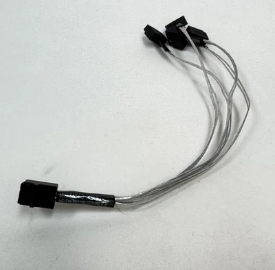 Mini SAS HD Cable SFF-8643 to 4x SATA 905196-001 for HP Z4 G4 Workstation - Image 1 of 4