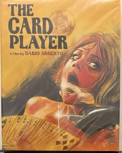 THE CARD PLAYER 4K UHD / Blu-ray With Slipcover Vinegar Syndrome Dario Argento - Imagen 1 de 2