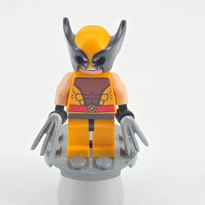 Lego Wolverine Minifigure sh0118 76022 Marvel Super Heroes X-Men Rare MINT - Image 1 of 4