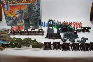 Pressman Games 1994 Board Game Weapons & Warriors Castle Combat Set VGC + Extras - Picture 1 of 13