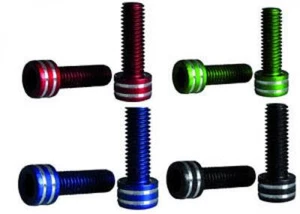KIT VITI PORTABORRACCIA IN ERGAL CNC (2 pezzi) - Imagen 1 de 4