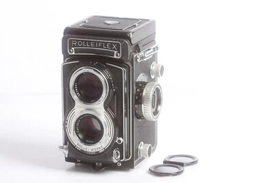 Rollei Rolleiflex 3.5T TLR 6x6 with Carl Zeiss Tessar 3.5/75, "ROLLEI-WERKE" - Image 1 of 4