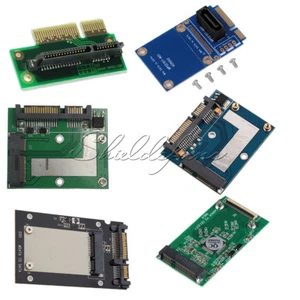40pin SATA Adapter Mini PCI-e/mSATA SSD/Express to ZIF/7pin/2.5'' Converter Card - Bild 1 von 41