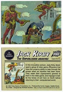 Jack Kirby - Unpublished Archives - Chrome insert card C6 lot [quantity - 10] - Picture 1 of 1
