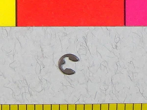 1973-75 Yamaha gas cap hinge pin CIRCLIP E-CLIP TX XS650 RD250 RD350 XS500 TX500 - Picture 1 of 2