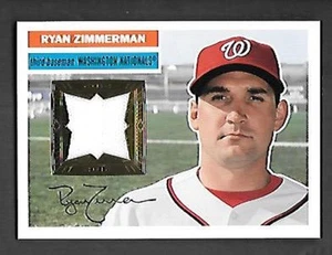 RYAN ZIMMERMAN 2012 TOPPS JUEGO USADO RELIQUIA #56R-RZ NATIONALS ENVÍO/H COMBINADO GRATUITO - Imagen 1 de 1