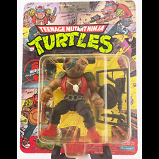 Vintage 1988 Bebop Figure Ninja Turtles TMNT Playmates Toys New UNPUNCHED Card