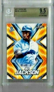 2017 Topps Fire Bo Jackson BGS 9.5 - Picture 1 of 2