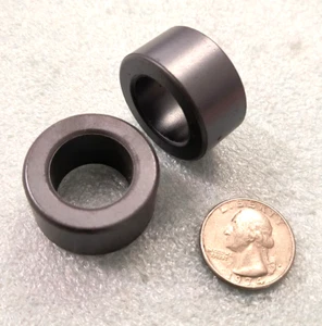 LOT OF 2: Ferrite Core Toroid Choke Balun Ring 3CM 1CM 1.5CM RM2-CMP41 - Picture 1 of 5