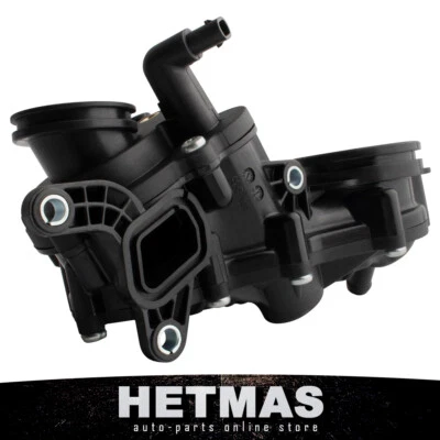 Engine Coolant Thermostat Housing For Audi A4 A5 A6 A7 A8 S5 Q5 Q7 Q8 VW Touareg - Image 1 of 4