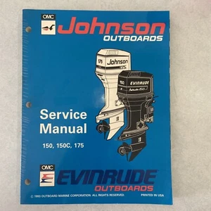 1994 OMC Johnson ER 60° LV 150 150C 175 Service Manual p/n 500611 - Picture 1 of 2