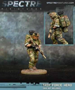 Spectre Miniatures Task Force Hero - Picture 1 of 1