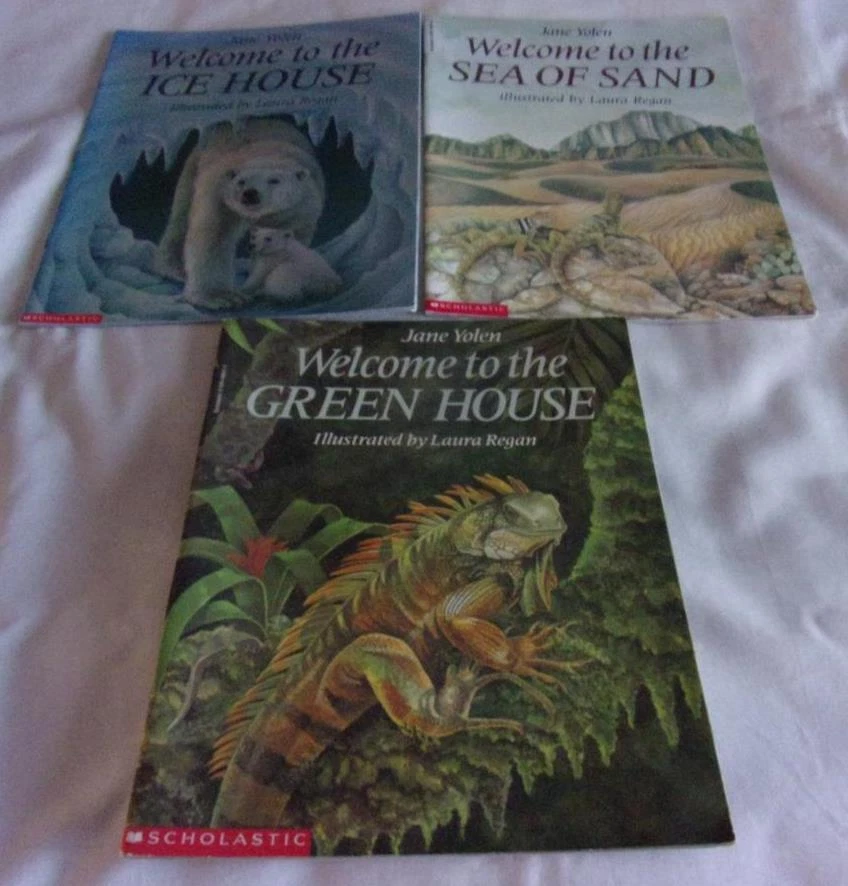 Set of 3 Welcome to series books by Jane Yolen Foto 1 de 1