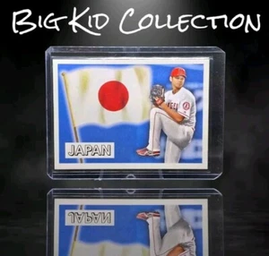 2020 Topps TBT Shohei Ohtani Throwback Thursday Flags of World - Picture 1 of 3
