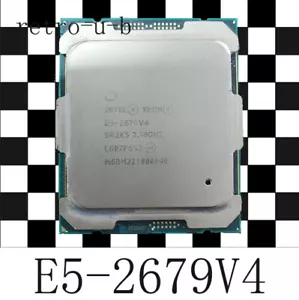 Intel Xeon E5-2679 V4 SR2K5 2.50GHz 20 Core LGA2011-3 CPU Processors 2679V4 - Picture 1 of 1