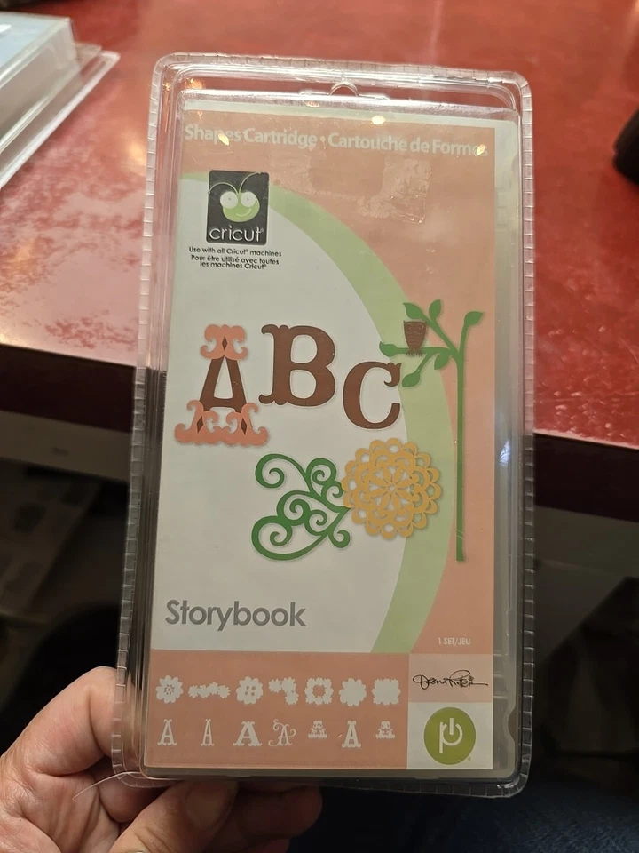 Cricut Cartridge Storybook by Provo Craft Font Shapes Letters Complete 290589