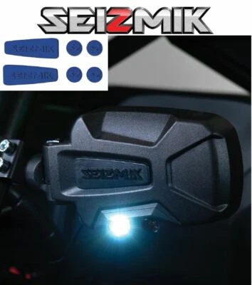 Blue Seizmik Pursuit Night Side Mirrors for 2014-2022 Polaris RZR 1000 XP / XP 4 Foto 1 de 4