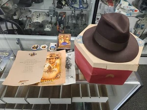 Vintage Indiana Jones Last Crusade HAT FEDORA PROMOTIONAL P.O.P. KIT Stetson - Picture 1 of 11