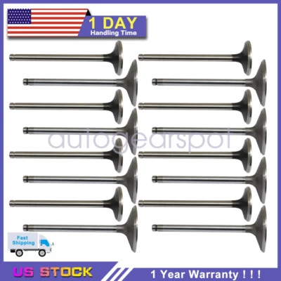 NEW Exhaust Valves & Intake Valves For Chevrolet Silverado 4.8L 5.3L 1999-2015 - Изображение 1 из 4