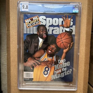Kobe Bryant SPORTS ILLUSTRATED First Cover  April 27, 1998 Newsstand CGC 9.8 - Picture 1 of 4