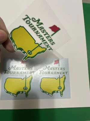 Calcomanías Torneo Masters. (2) Pack ¡ENVÍO GRATUITO!! Foto 1 de 3