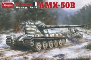 Amusing Hobby 35A049 1/35 France AMX-50B Heavy Tank model kit - Picture 1 of 3