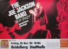 JACKSON, JOE - 1980 - In Concert - Beat Crazy Tour - Poster - Heidelberg