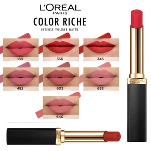 L'Oreal Colour Riche Intensive Volume Matte Lipsticks - Picture 1 of 18