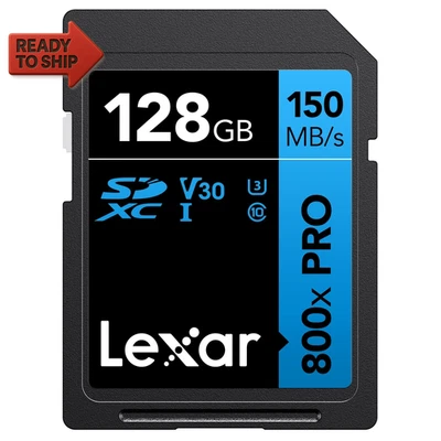 BLUE Series High-Performance 800X PRO SDHC/SDXC UHS-I Card (128 GB), LSD0 - Image 1 of 4