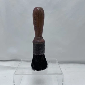 Antique Wood Bristle & Horsehair Whisk Broom Clothes/Barber Brush VTG 5" RARE - Picture 1 of 9